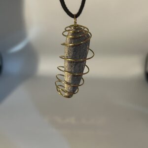 Handmade Stone in Cage Necklace