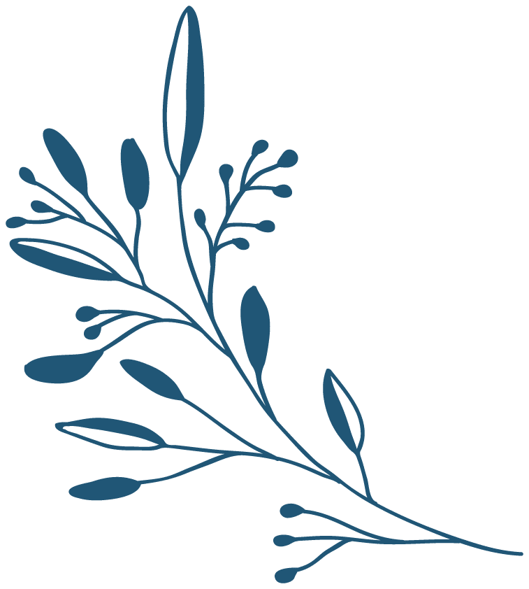 Left Blue Plant